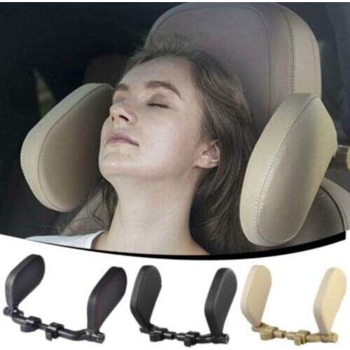 U-shaped Neck Pillow Car Seat Head Cushion Form Neck Headrest Pillow Travel Sleeping Support For Kids Adult Interior Accessories