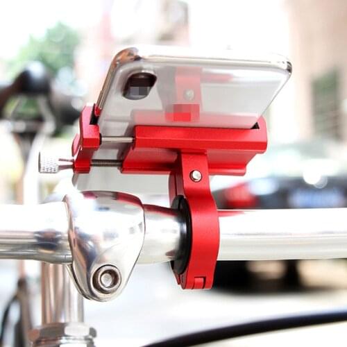Universal Bike Bicycle Mobile Phone Holder Handlebar Stand Mount Bracket Mount Motorcycle Cell phone Clip GPS Mount Bracket