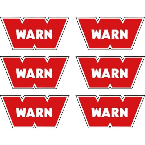 For Warn Winch Off Road Vinyl Car Sticker Decal Vinyl Material Truck JDM JEEP Van Bike Offroad RV A4 Q3 Polo Deco