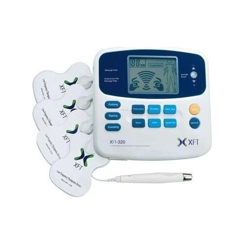 Xft-320 cuerpo cuidado de la salud masajeador Dual Tens Digital terapia acupuntura Massageador dispositivo estimulador