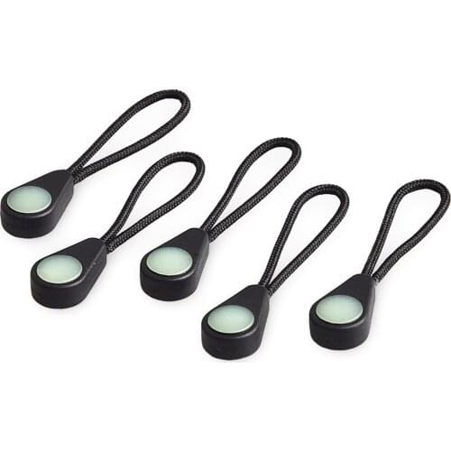 10/20/30pcs/set Luminous Zipper Pulls Head Glowing In The Dark Zipper Pulls Fixer Kit Markers For Coats, Jackets, Rucksacks And