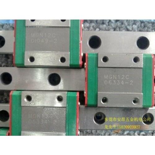 100% genuine HIWIN linear guide MGN15C block for Taiwan