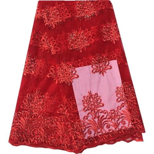 5Yards Multiple Choices fashion African Lace Fabric French Tulle Lace Fabric High Quality Net Lace For Nigerian Wedding Dress