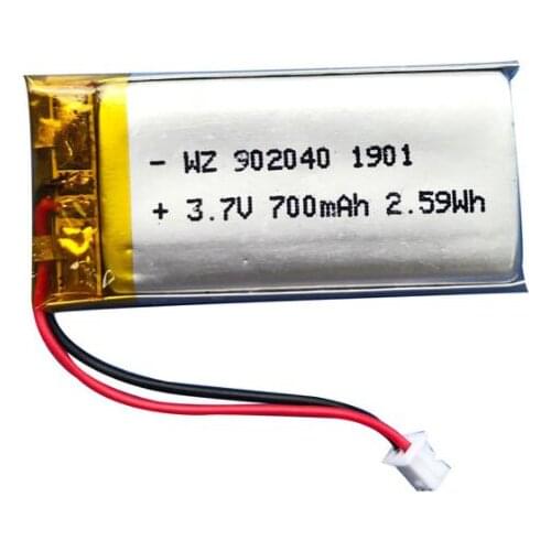 902040-700mah humidifier massager handheld K song treasure learning machine 3.7V polymer lithium battery