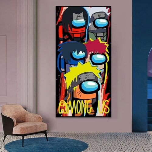 Abstract Cartoon Robot Painting Printed On Canvas Wall Art Picture Nordic Posters And Prints For Living Room Kids Room Decor