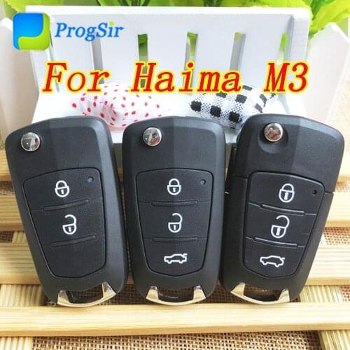 Key Shell Case For Haima M3 With Blade Logo