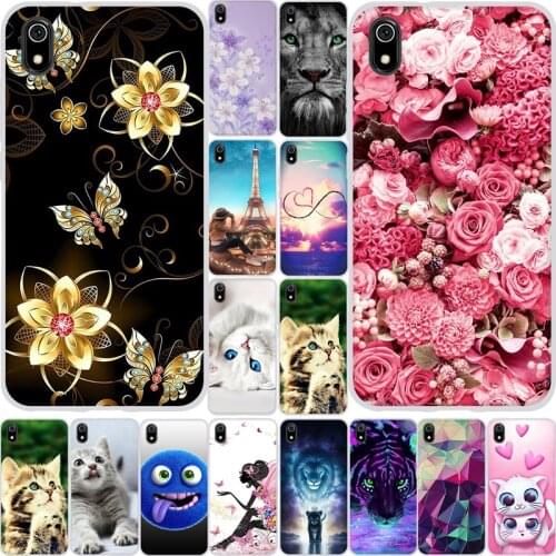 Phone Case For Xiaomi Redmi 7a Case Silicon 5.45inch Cover Soft TPU Printed Protective Back Cover For Redmi 7A Case Coque Fundas
