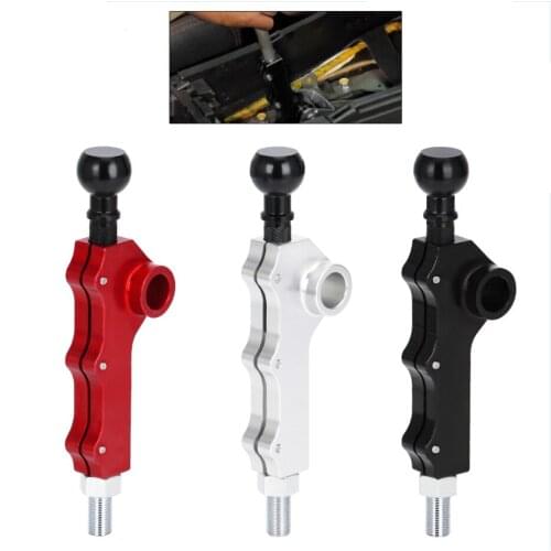 Double Adjustable Short Throw Shifter Customizable Three Bolts For 2008-2014 Subaru WRX Legacy Outback Legacy Forester