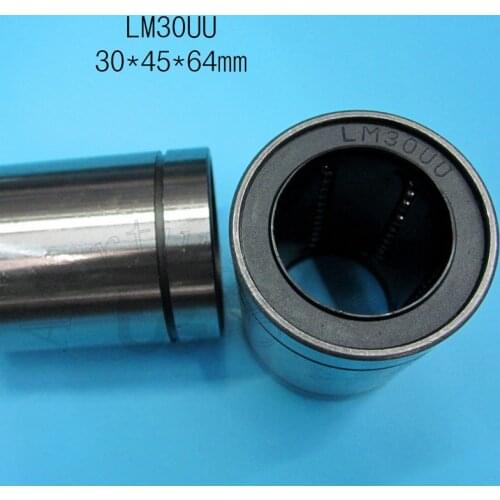 LM30UU bearing 30*45*64(mm) free shipping LM30UU 30mm Linear Ball Bearing Bush