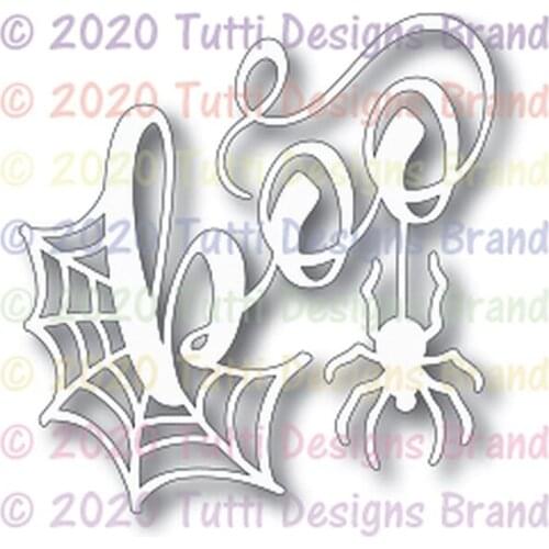 Spooky Boo 2021 Metal Cutting Dies for DIY Scrapbooking and Card Making Decor Embossing Craft No Stamp