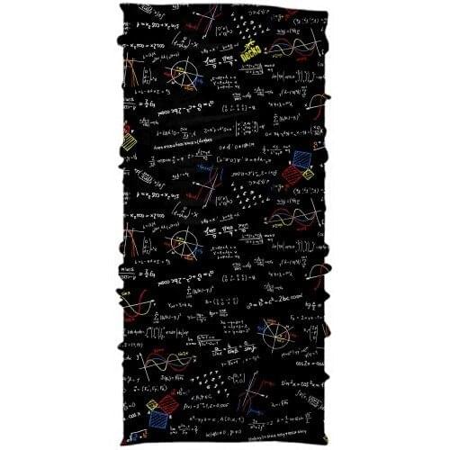 Necko Black Formula Buff Bandana Face Mask Math-DN0385 444983175