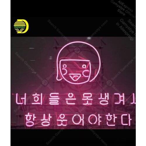 Neon sign for Restaurant Korean Neon Bulbs sign Iconic Beer budweiser neon sign vintage neon signs neon sign girl Cinema Sign