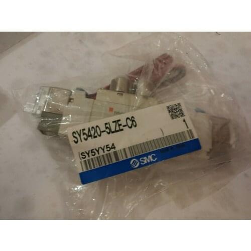 New SMC SY5420-5LZE-C6 Solenoid valve free shipping