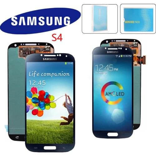 Original 5.0'' Super AMOLED LCD For SAMSUNG Galaxy S4 i9505 i9500 i9505 i9506 i9515 Touch Screen Digitizer Replacement Repair