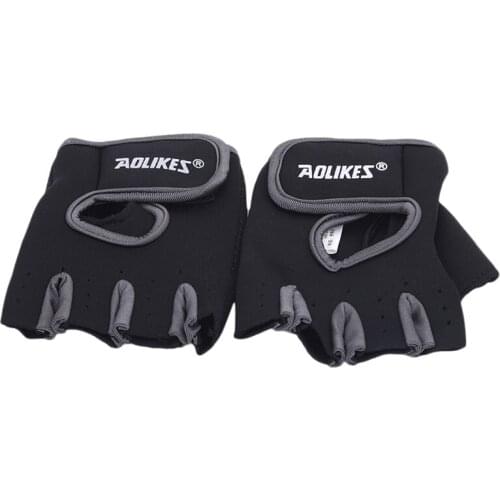 Men Women Gym Half Finger Sports Fitness Exercise Training Wrist Gloves Anti-slip Resistance Weightlifting Gloves Bicycle Glove