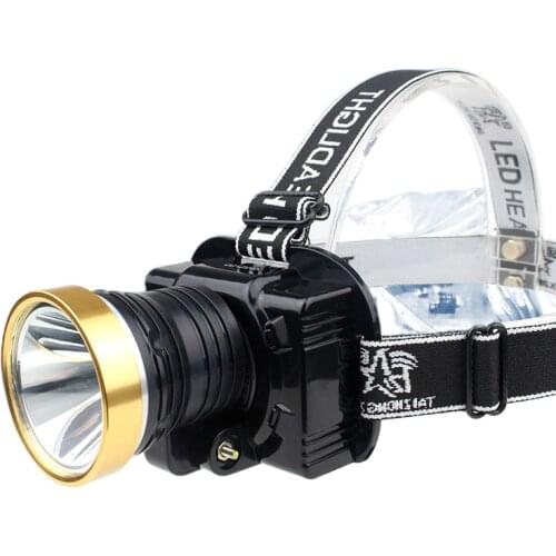 Rechargeable lithium aluminum light led lighting automotive headlamp large capacity 6000mAh