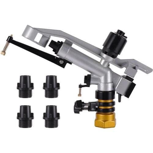 1.2" Female thread Long Distance Spray Sprinklers Gun Garden Agriculture Farm Irrigation Gun Watering Nozzles 4/8/10/12/14/16mm