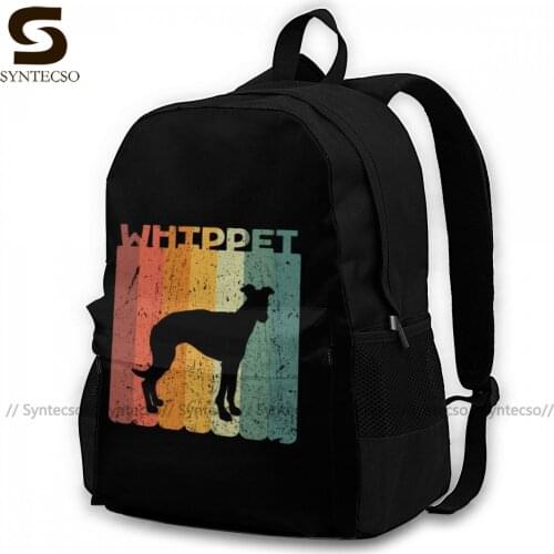 Greyhound Backpacks Durable Pretty Polyester Backpack Trekking Unisex Bags