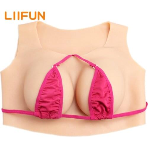 Silicone Breast Forms Fake Huge Boobs For Women Transgender Shemale Drag Queen Crossdressers Cosplay Costumes
