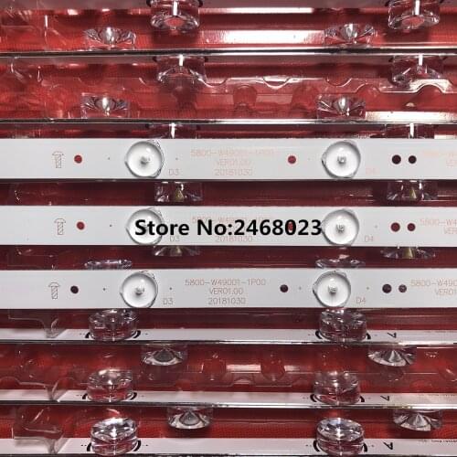 Led backlight Strip for 49E3000 49E6080 49E5ERS 49E361S 49E3500 49E350E 49E6090 49E3500 49E6000 49E600E 49E366W 49E360E 480mm