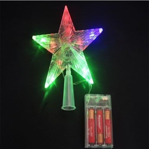 Led Christmas Tree Decoration Five-pointed Star Overhead Lights, Festive Decoration Lights Christmas Eve Small Lights
