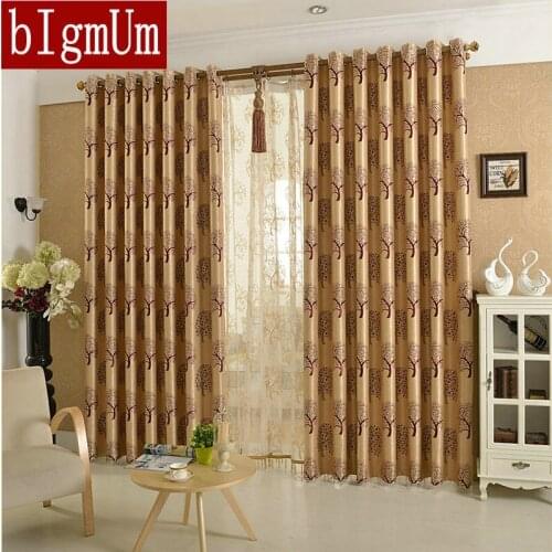 On Sale Luxury Window Curtains For Living Room/Bedding Room/Kitchen Furnishing Trimming Blackout Shade/Drapes On Sale
