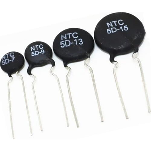 10pcs Thermal Resistor NTC 5D-11 10D-9 10D-11 47D-15 10D-20 10D-13 8D-11 10D-15 5D-15 10D-7 MF11-103 33D-7 8D-20 20D-20 5D-9