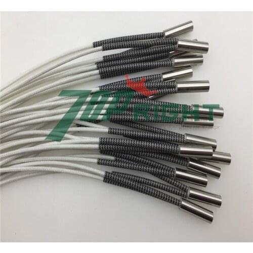 230v 80w dia.6mm Electric heating elements cartridge heater with 300mm wire length