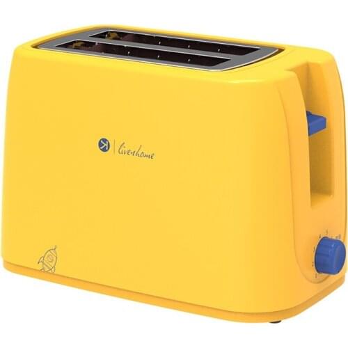 Automatic Electric Toaster 2 Slices Slot Toast Baking Oven Grill Heater Mini Sandwich Breakfast Machine Bread Maker Yellow