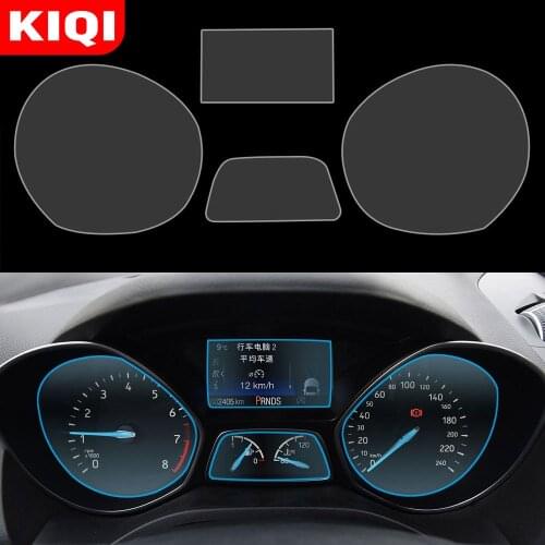 Car Dashboard Monitor Screen Protector Film Cover Sticker for Ford Kuga Escape 2014 - 2018 Car Styling Interior Accessories