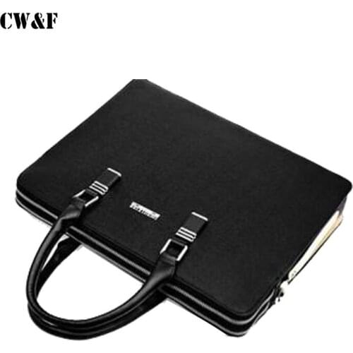 Europe and the United States Business Mens briefcase cross-section