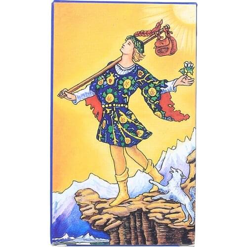 Hot Sale spanish Rider Wait Tarot Cards Deck Divination Fate Playing Cards Board Game 78Pcs/Set