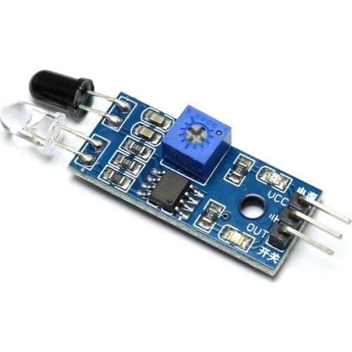 1 PC IR Infrared Obstacle Avoidance Sensor Module for Arduino Smart Car Robot 3-wire Reflective Photoelectric New