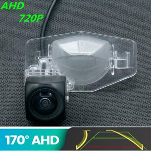 AHD 720P Trajectory Fisheye Car Rear View Camera For Honda CRV CR-V 2000-2014 Accord Odyssey Freed JAZZ Reverse Vehicle Camera