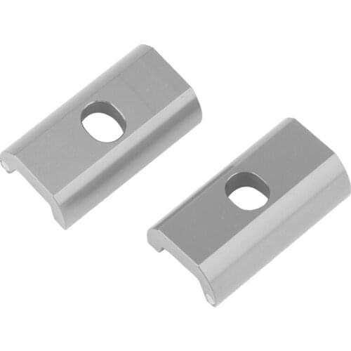 2PCS Aluminum Alloy Lightweight Hinge Clamp Plate Set with Magnet C Buckle for Brompton Bicycle,Bicycle Parts