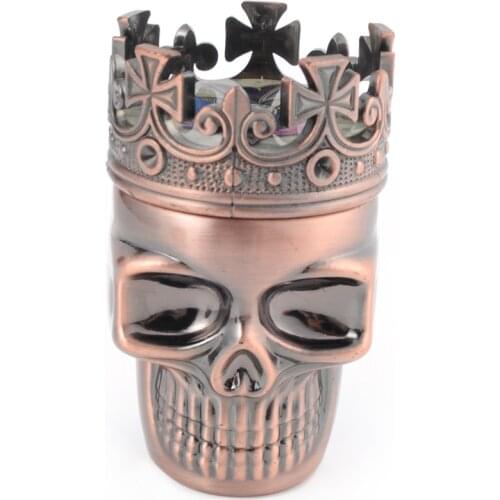 King Skull Manual Spice Cutter Cigarette Accessories Gadget Tobacco Grinder Herb Cutter Cigarette Kitchen Accessories Smoking