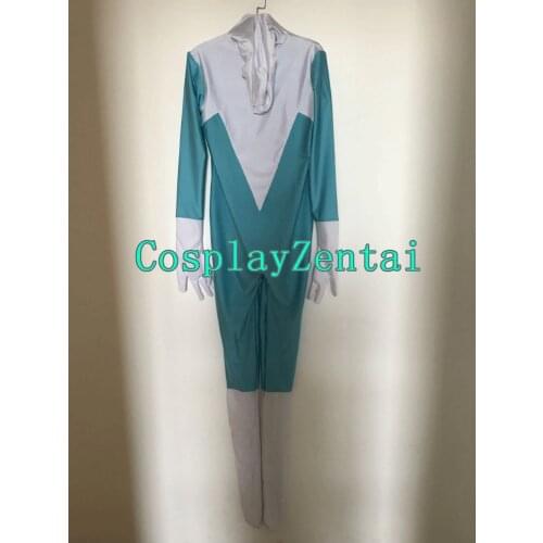 The Incredibles Frozone Costume Spandex Fullbody Hot Sale Freeshipping Frozone Halloween Costume
