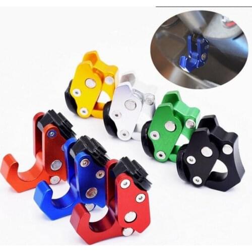 CNC Aluminum Alloy Motorcycle Hook Luggage Bag Hanger Helmet Claw Hook Bottle Carry Holder ATV Moto Accessories