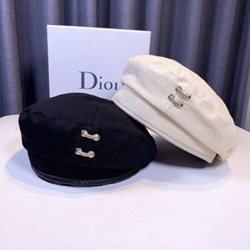 Summer new style beret hat spring and autumn hat women British retro small fresh casual painter hat beanie hat wholesale