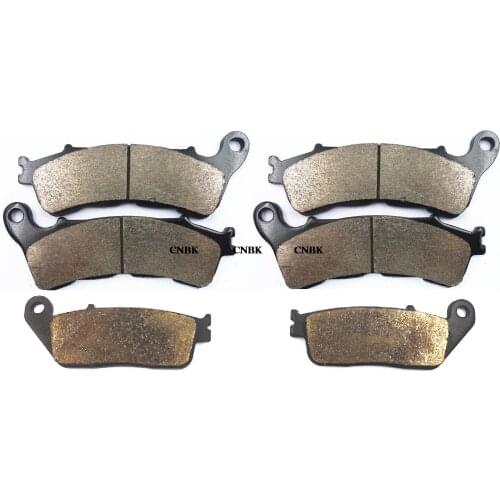 Disc Brake Pads Set for HONDA CTX 1200 AE CTX1200 14 DN-01 680 DN01 2008 - 2011 2009 2010 Front Rear Onroad