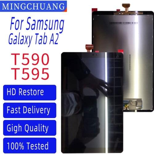 Original New 10.1″ Samsung Galaxy Tab A2 SM-T590 SM-T595 T590 T595 LCD Touch Screen Digitizer Assembly Replacement Parts