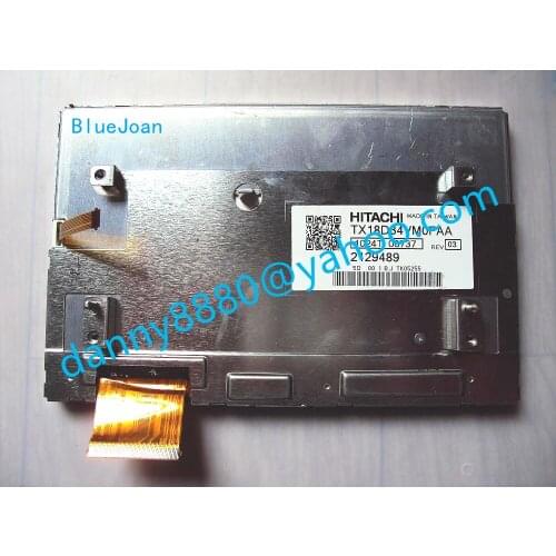 Original new 7.0inch LCD display TX18D34VM0FAA screen for Mercedes A212 E Class 14-16 year Car DVD GPS navigation LCD modules