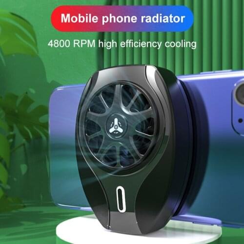 Universal Mobile Phone USB Game Cooler System Cooling Fan Gamepad Holder Stand Radiator For Iphone Xiaomi Huawei Samsung Phone