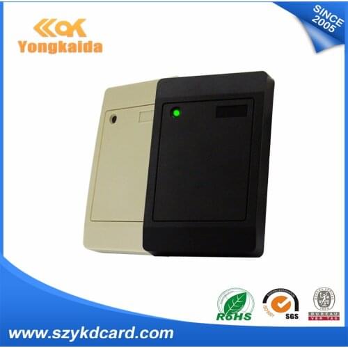 Yongkaida Factory Price Wholesale 13.56mhz wiegand 26/34 MF smart proximity card reader for door access control system