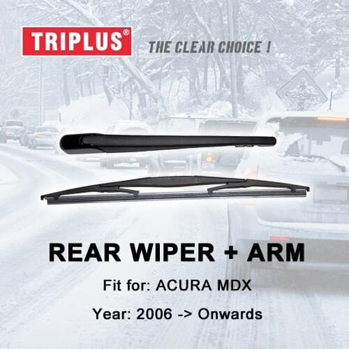 Rear Wiper Arm with Blade for ACURA MDX (2007-Onwards) 1pc 12" 300mm,Rear Wiper Arm & Rear Wiper Blades