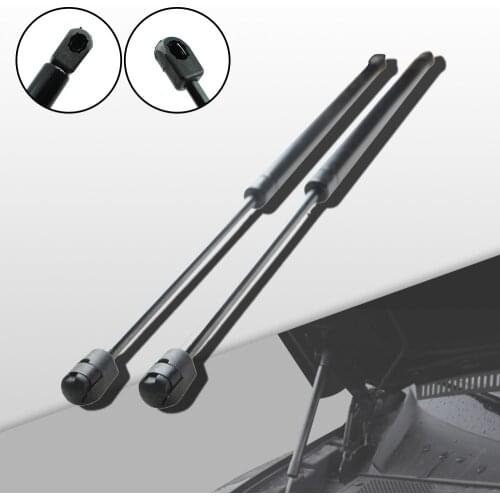 2 PCS Front Hood Lift Support Damper Shock Spring For Volkswagen Touareg 2004-2010