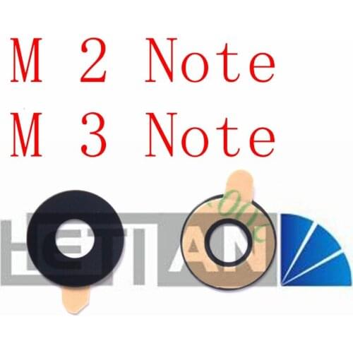 2PCS Rear Back Camera Glass Lens Cover For Meizu M 2 Note M 3 Note Replacement Repair Spare Parts