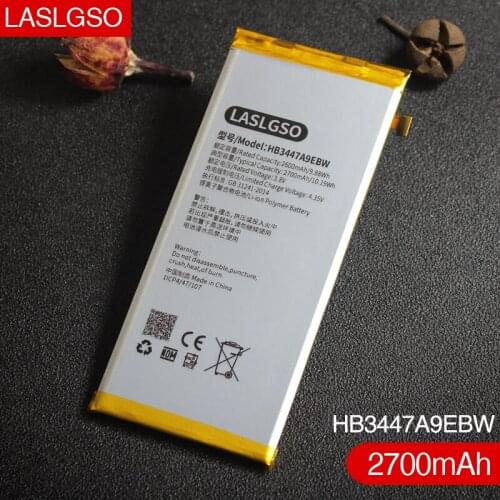 5pcs/1lot Good Quality battery HB3447A9EBW For Huawei P8 Battery replacement li-battery Ascend P8 Phone battery