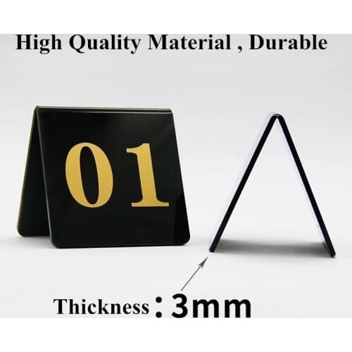 Double Side Place Card Set / Table Number Holder Stand Restaurant Table Number Stand For Place Cards Wedding Party Office Desk
