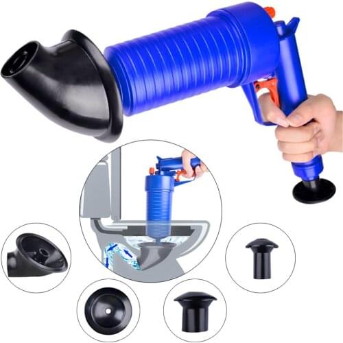Air Pump Pressure Pipe Plunger Drain Cleaner Sewer Sinks Basin Pipeline Clogged Remover Bathroom Kitchen Toilet Cleaning Tools